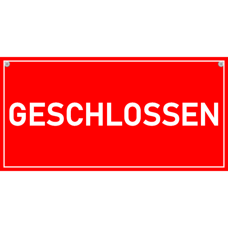 Geschlossen Schild | Marktek