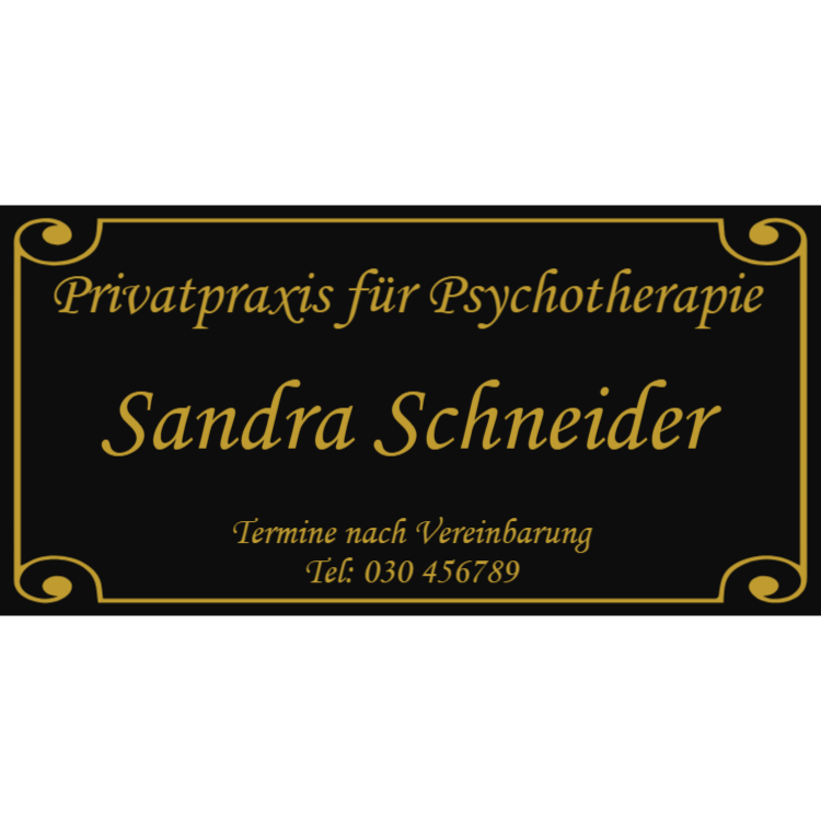 Praxisschild