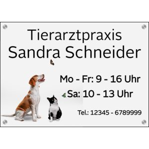 Praxisschild