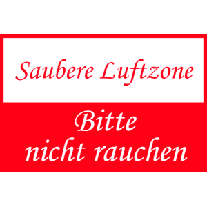 Saubere Luftzone, Bitte nicht rauchen